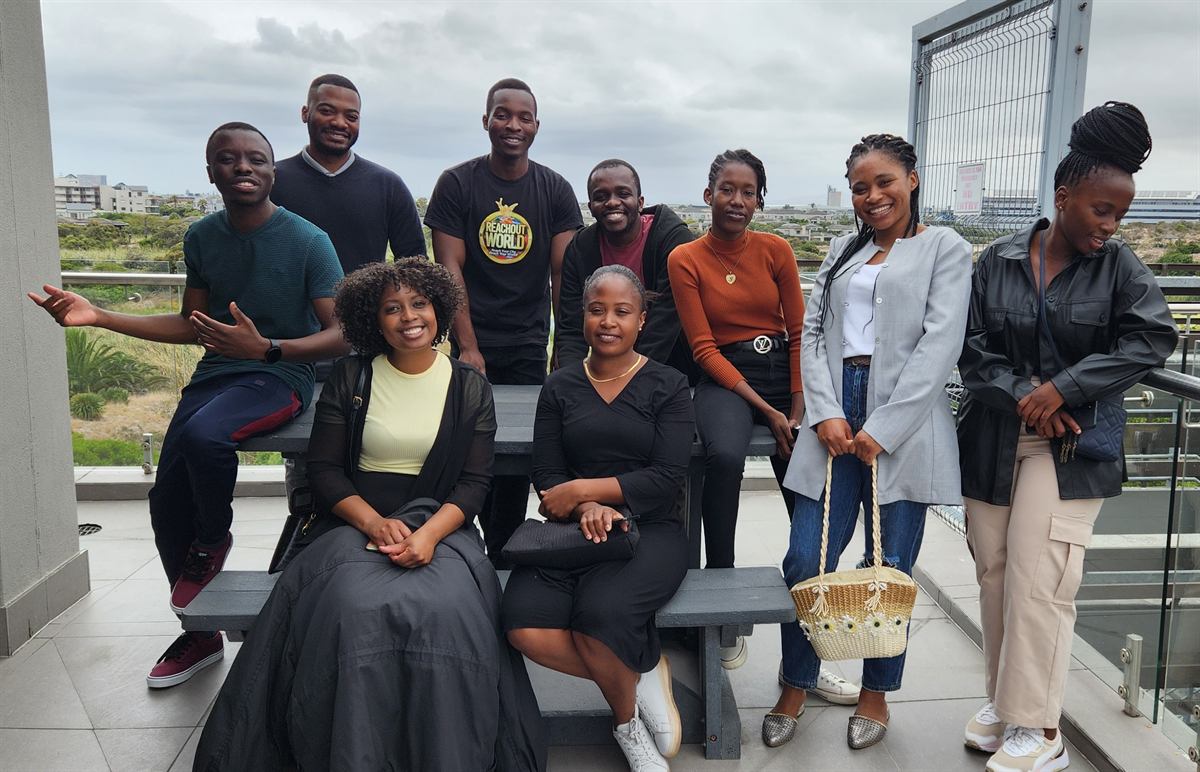 Youth ministry members at Christ Embassy Milnerton